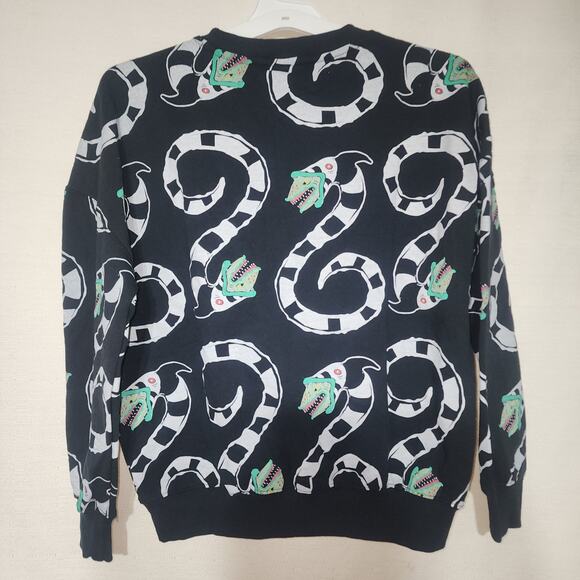 Beetlejuice graphic sweater shirt women's XXS - Picture 4 of 5